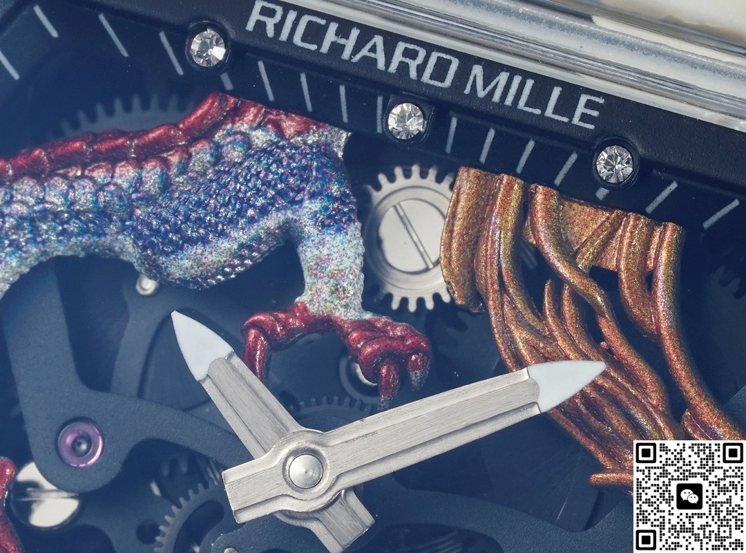 RM Factory Richard Mille Tourbillon RM57-01 Rubber Strap 1:1 Best Edition Replica Watch