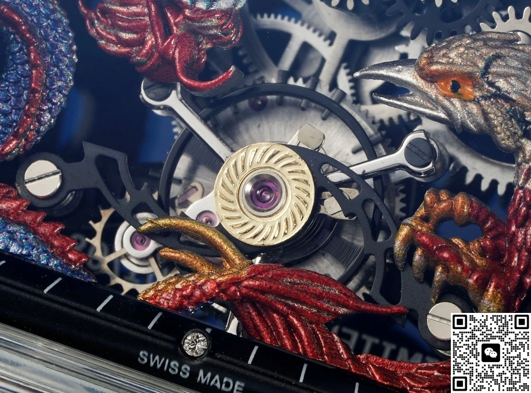 RM Factory Richard Mille Tourbillon RM57-01 Rubber Strap 1:1 Best Edition Replica Watch