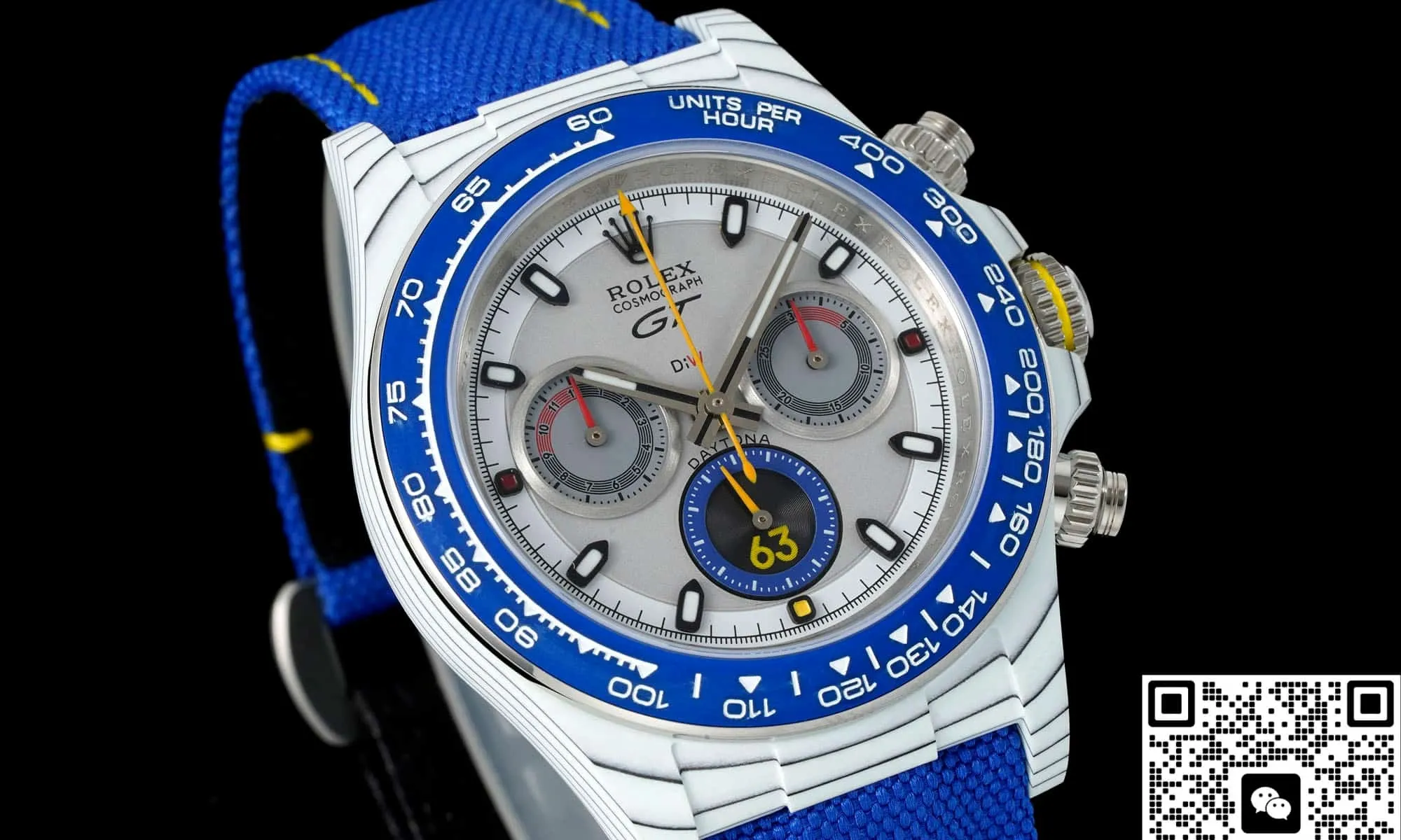 DIW Factory Rolex Daytona GT racing wheel automatic rotor 1:1 Best Edition Replica Watch