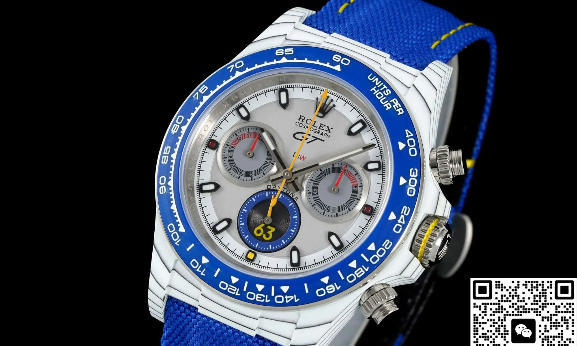 DIW Factory Rolex Daytona GT racing wheel automatic rotor 1:1 Best Edition Replica Watch