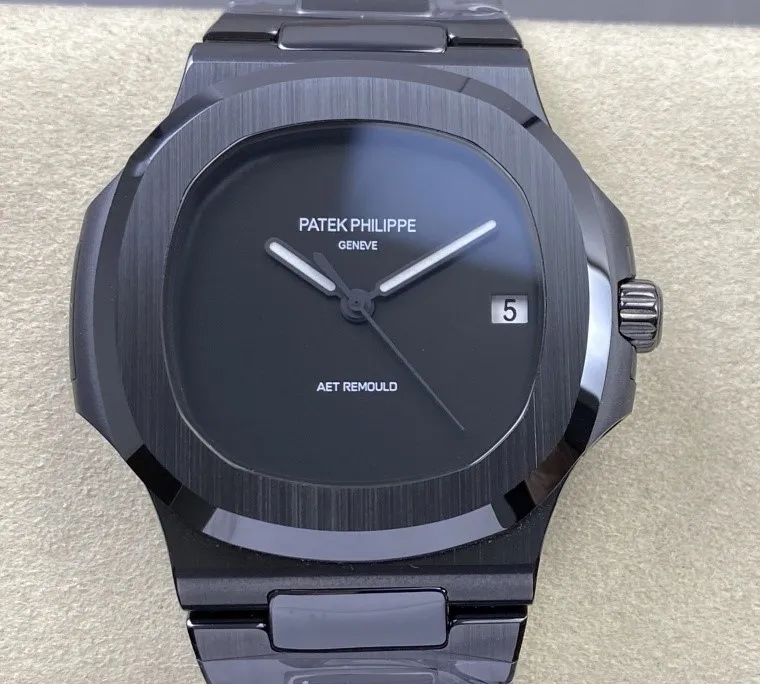 AMG Factory V2 Patek Philippe Nautilus 5711 Black Ceramic 1:1 Best Edition Replica Watch