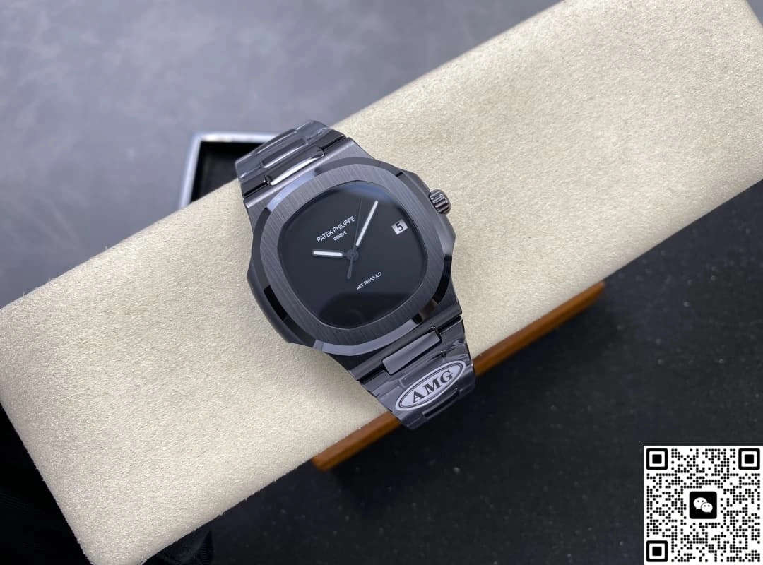 AMG Factory V2 Patek Philippe Nautilus 5711 Black Ceramic 1:1 Best Edition Replica Watch