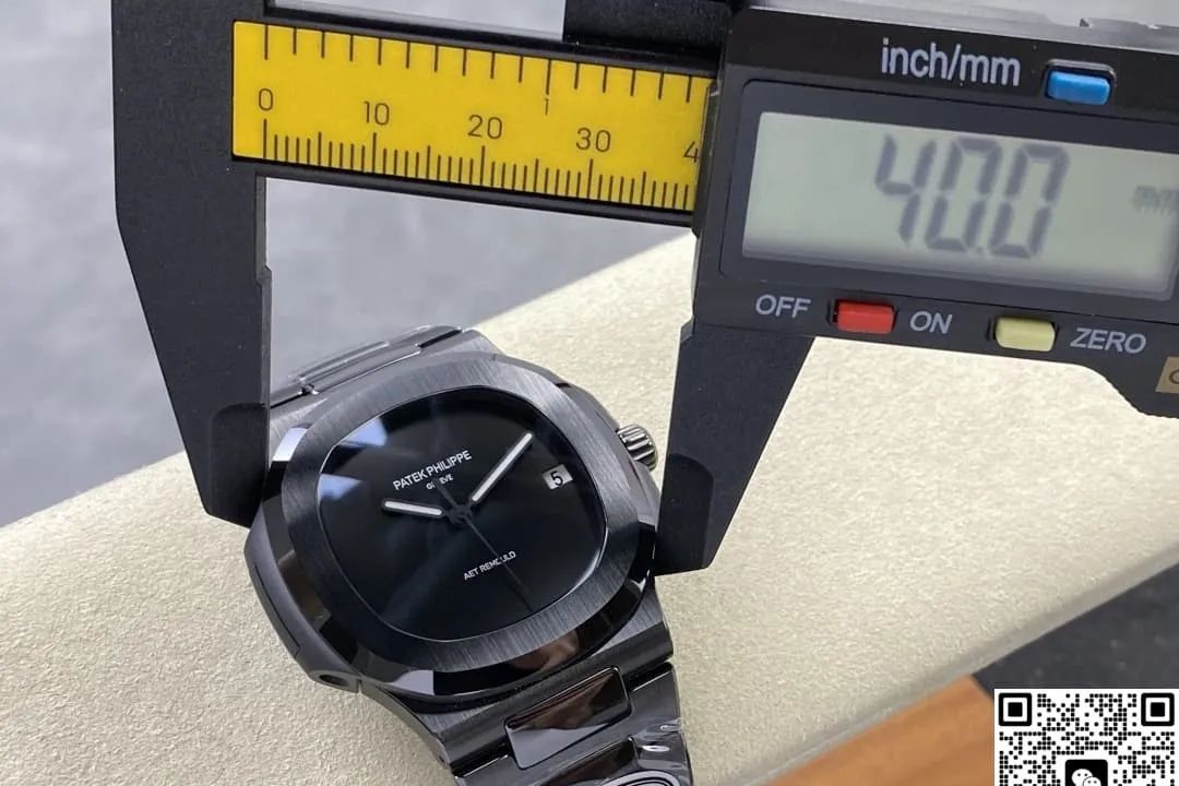 AMG Factory V2 Patek Philippe Nautilus 5711 Black Ceramic 1:1 Best Edition Replica Watch