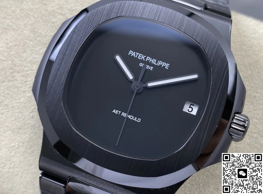 AMG Factory V2 Patek Philippe Nautilus 5711 Black Ceramic 1:1 Best Edition Replica Watch