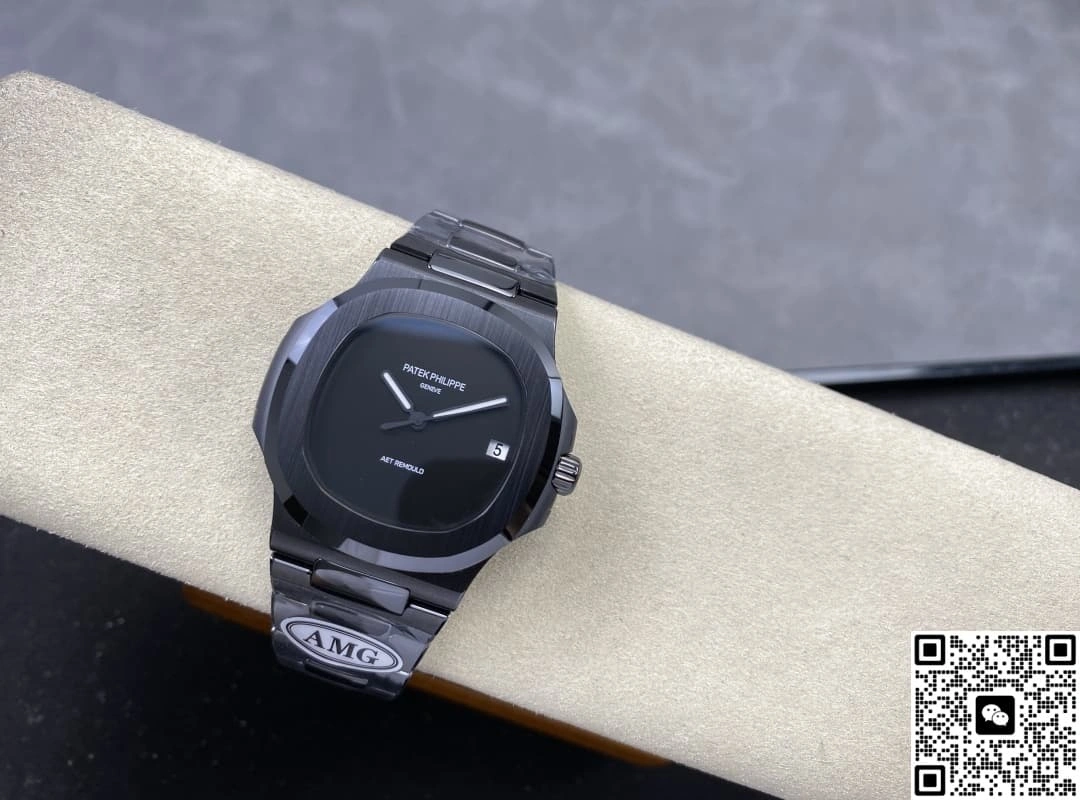 AMG Factory V2 Patek Philippe Nautilus 5711 Black Ceramic 1:1 Best Edition Replica Watch