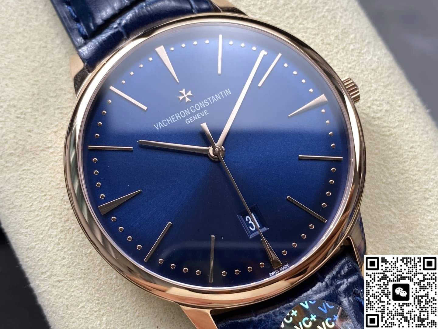 VC+ Factory Vacheron Constantin Patrimony 85180-000R-B515 1:1 Best Edition Replica Watch