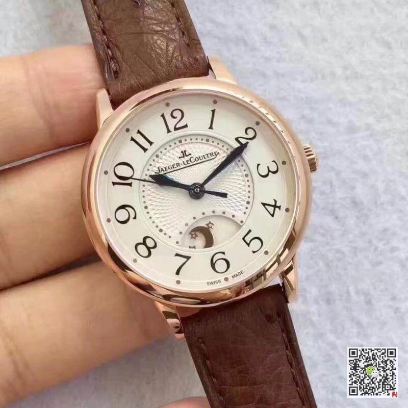 Jaeger-LeCoultre Rendez Vous 3612420 1:1 Best Edition Replica Watch Swiss ETA898D 1 Brown Strap