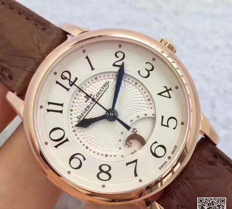 Jaeger-LeCoultre Rendez Vous 3612420 1:1 Best Edition Replica Watch Swiss ETA898D 1 Brown Strap
