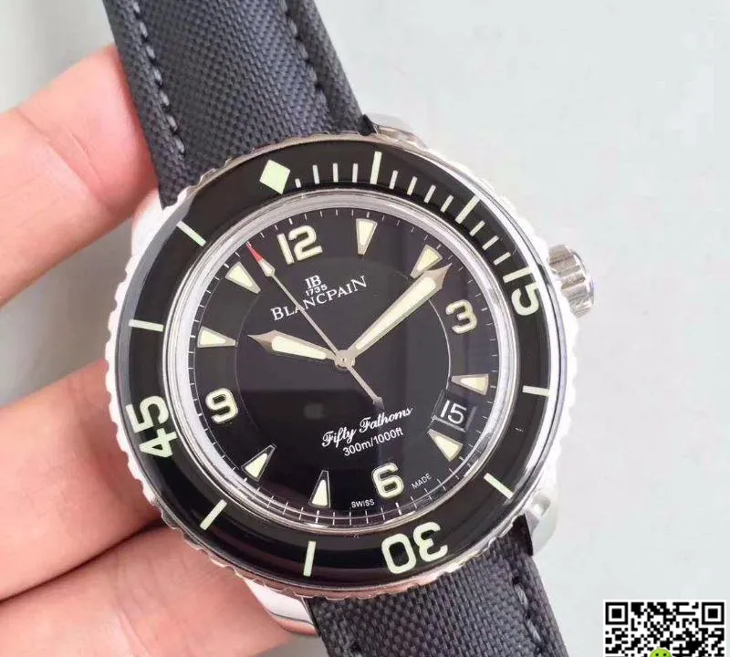 Blancpain Fifty Fathoms 5015-1130-52 ZF Factory 1:1 Best Edition Replica Watch Swiss ETA2836-2