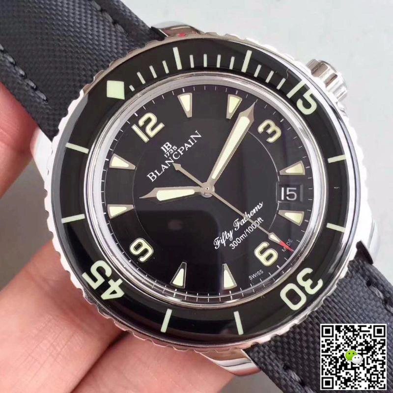 Blancpain Fifty Fathoms 5015-1130-52 ZF Factory 1:1 Best Edition Replica Watch Swiss ETA2836-2