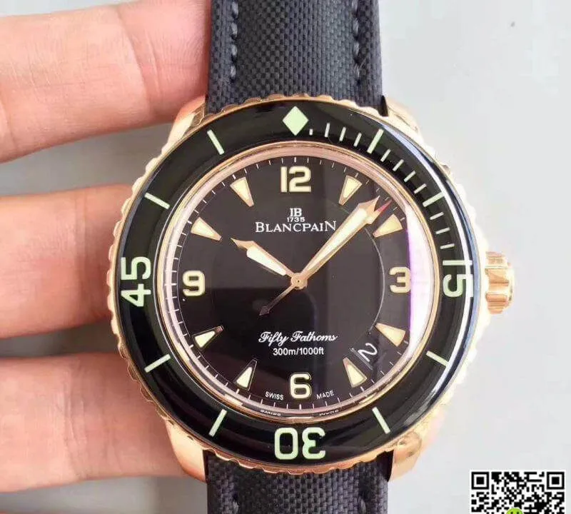 Blancpain Fifty Fathoms 5015-3630-52 ZF Factory 1:1 Best Edition Replica Watch Swiss ETA2836-2