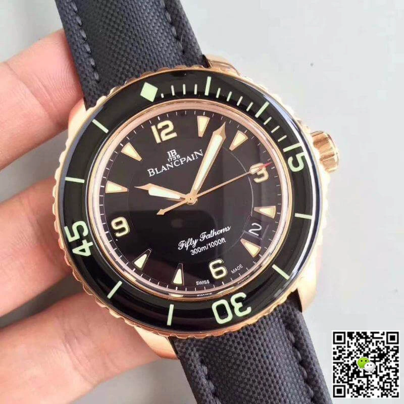 Blancpain Fifty Fathoms 5015-3630-52 ZF Factory 1:1 Best Edition Replica Watch Swiss ETA2836-2