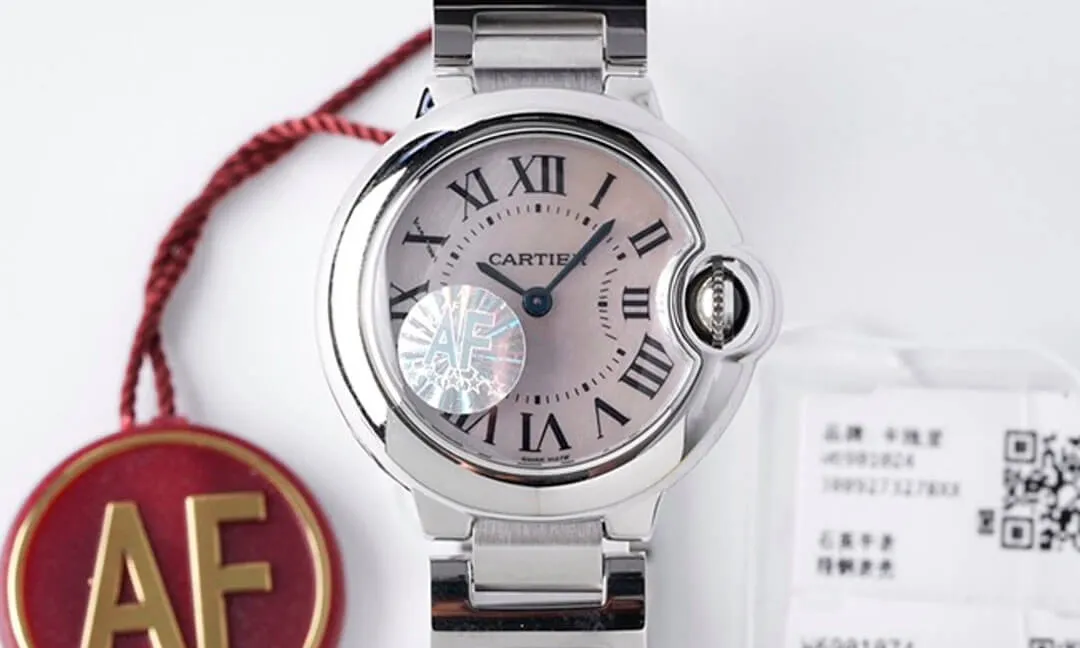 Ballon Bleu De Cartier 28MM AF Factory 1:1 Best Edition Replica Watch Stainless Steel Strap