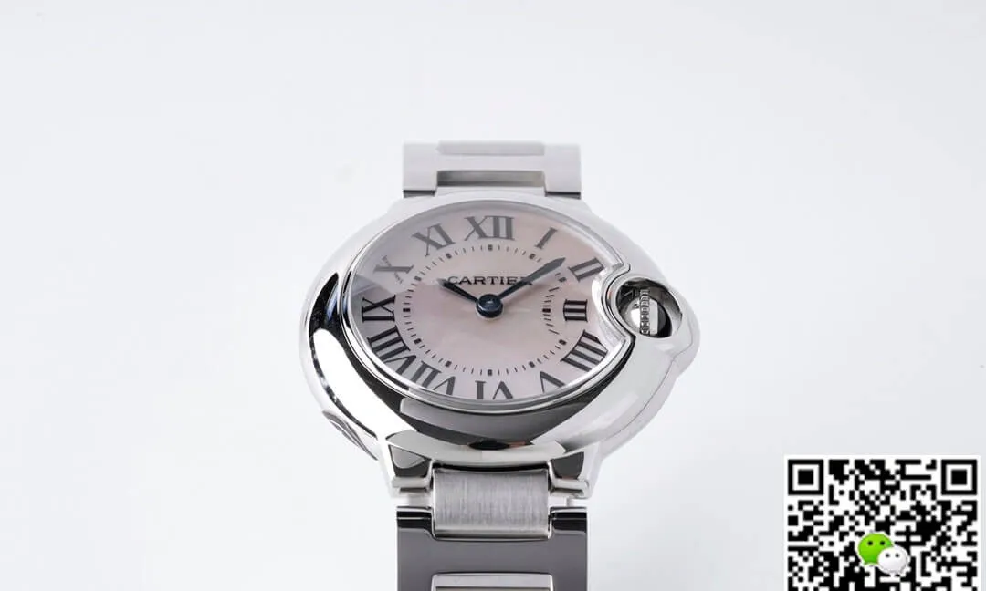 Ballon Bleu De Cartier 28MM AF Factory 1:1 Best Edition Replica Watch Stainless Steel Strap