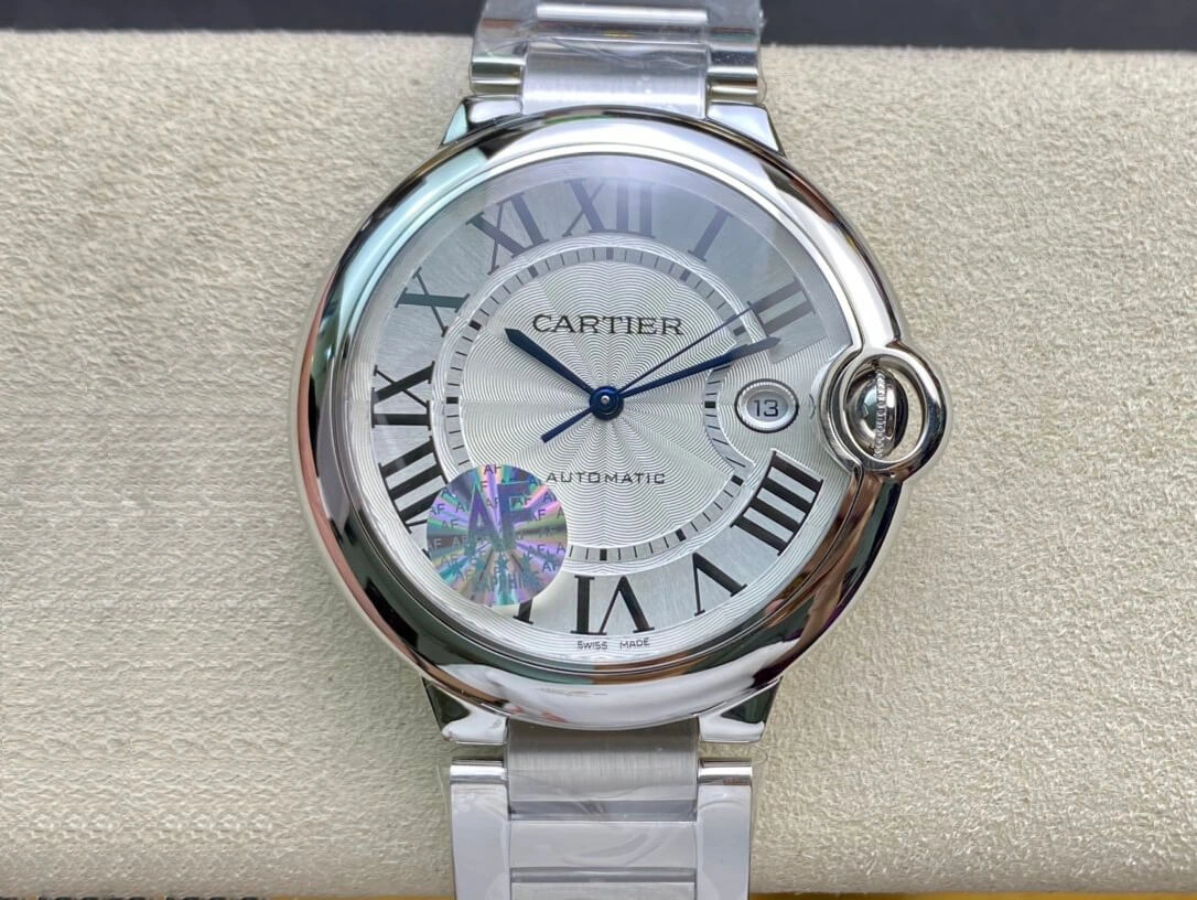 Ballon Bleu De Cartier W69012Z4 42MM AF Factory 1:1 Best Edition Replica Watch Silver Bezel