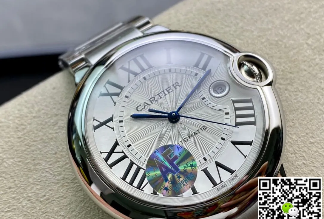 Ballon Bleu De Cartier W69012Z4 42MM AF Factory 1:1 Best Edition Replica Watch Silver Bezel