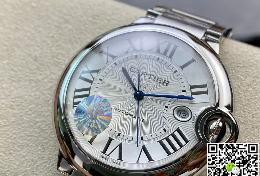 Ballon Bleu De Cartier W69012Z4 42MM AF Factory 1:1 Best Edition Replica Watch Silver Bezel