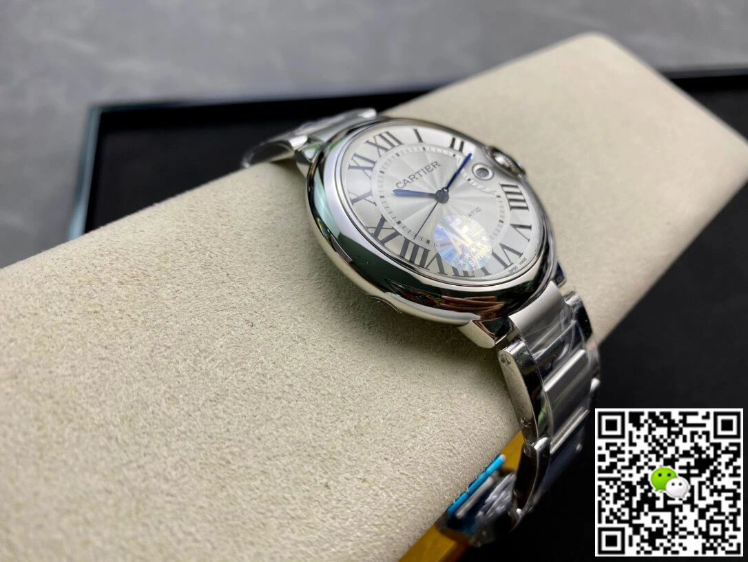Ballon Bleu De Cartier W69012Z4 42MM AF Factory 1:1 Best Edition Replica Watch Silver Bezel