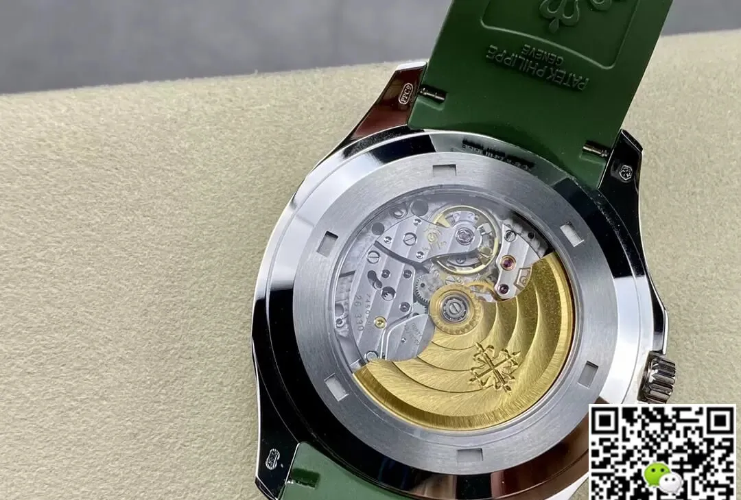 Patek Philippe Aquanaut 5168G-010 3K Factory 1:1 Best Edition Replica Watch V2 Version Green Strap