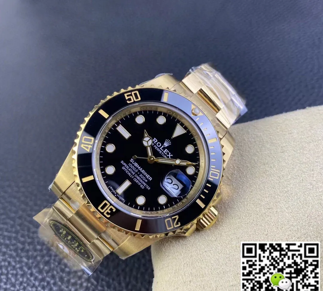 Rolex Submariner 116618LN-97208 Clean Factory 1:1 Best Edition Replica Watch Black Bezel