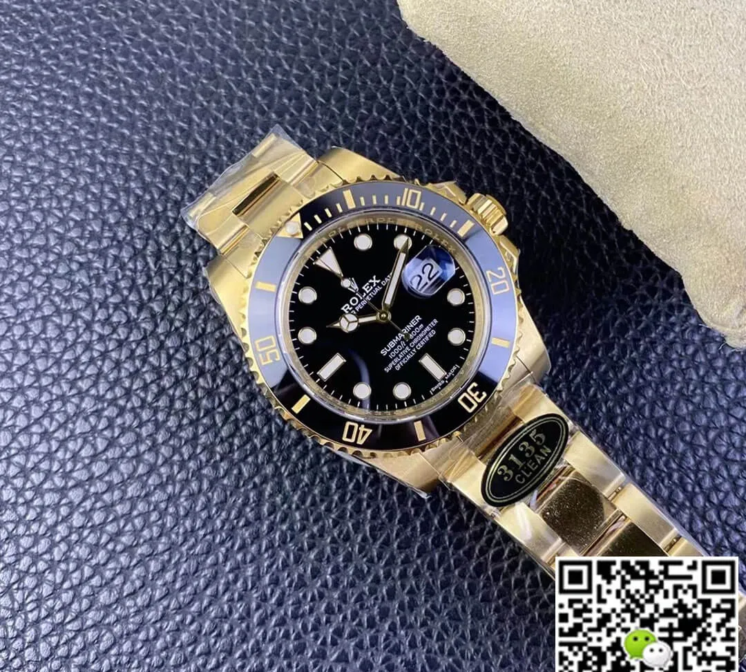 Rolex Submariner 116618LN-97208 Clean Factory 1:1 Best Edition Replica Watch Black Bezel