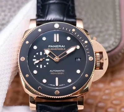Panerai Submersible PAM00974 VS Factory 1:1 Best Edition Replica Watch Rose Gold Swiss ETA