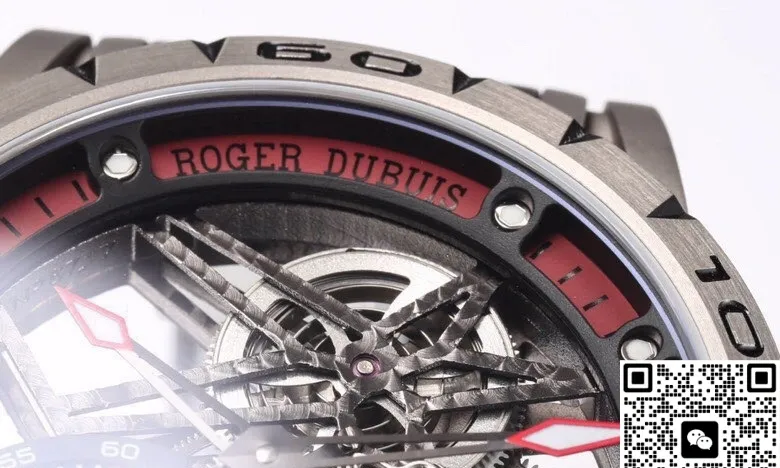 NEW Factory Roger Dubuis Excalibur RDDBEX0479 Tourbillon Rubber strap 1:1 Best Edition Replica Watch