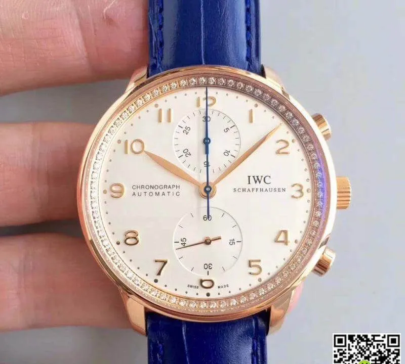 IWC Portuguese Chronograph IW371444 ZF Factory 1:1 Best Edition Replica Watch Swiss ETA7750