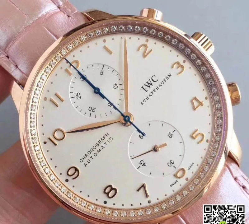 IWC Portuguese Chronograph IW371444 ZF Factory 1:1 Best Edition Replica Watch Swiss ETA7750