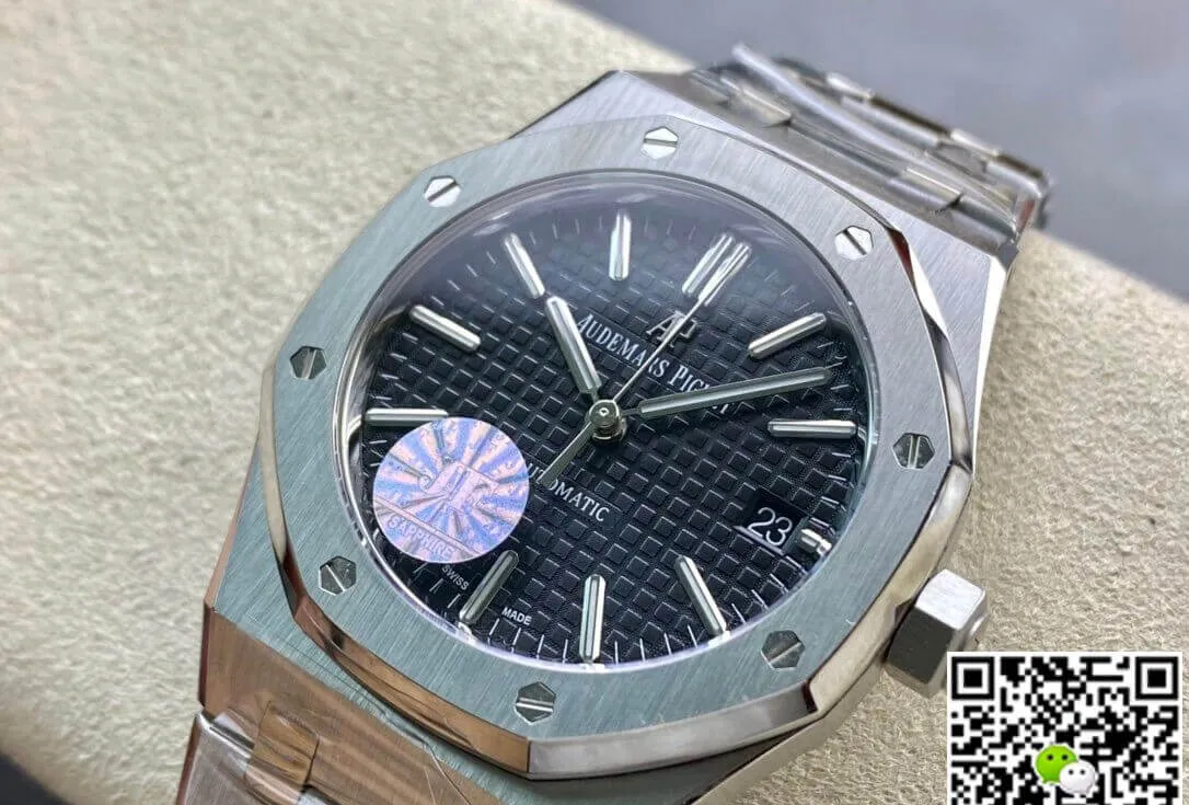 Audemars Piguet Royal Oak 15450 JF Factory 1:1 Best Edition Replica Watch Titanium Black Dial