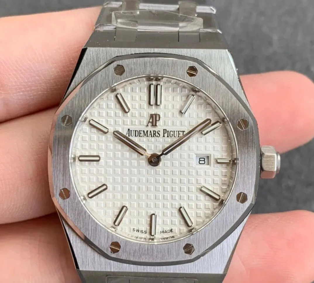 Audemars Piguet Royal Oak 67651ST 33MM JF Factory 1:1 Best Edition Replica Watch Silver Strap