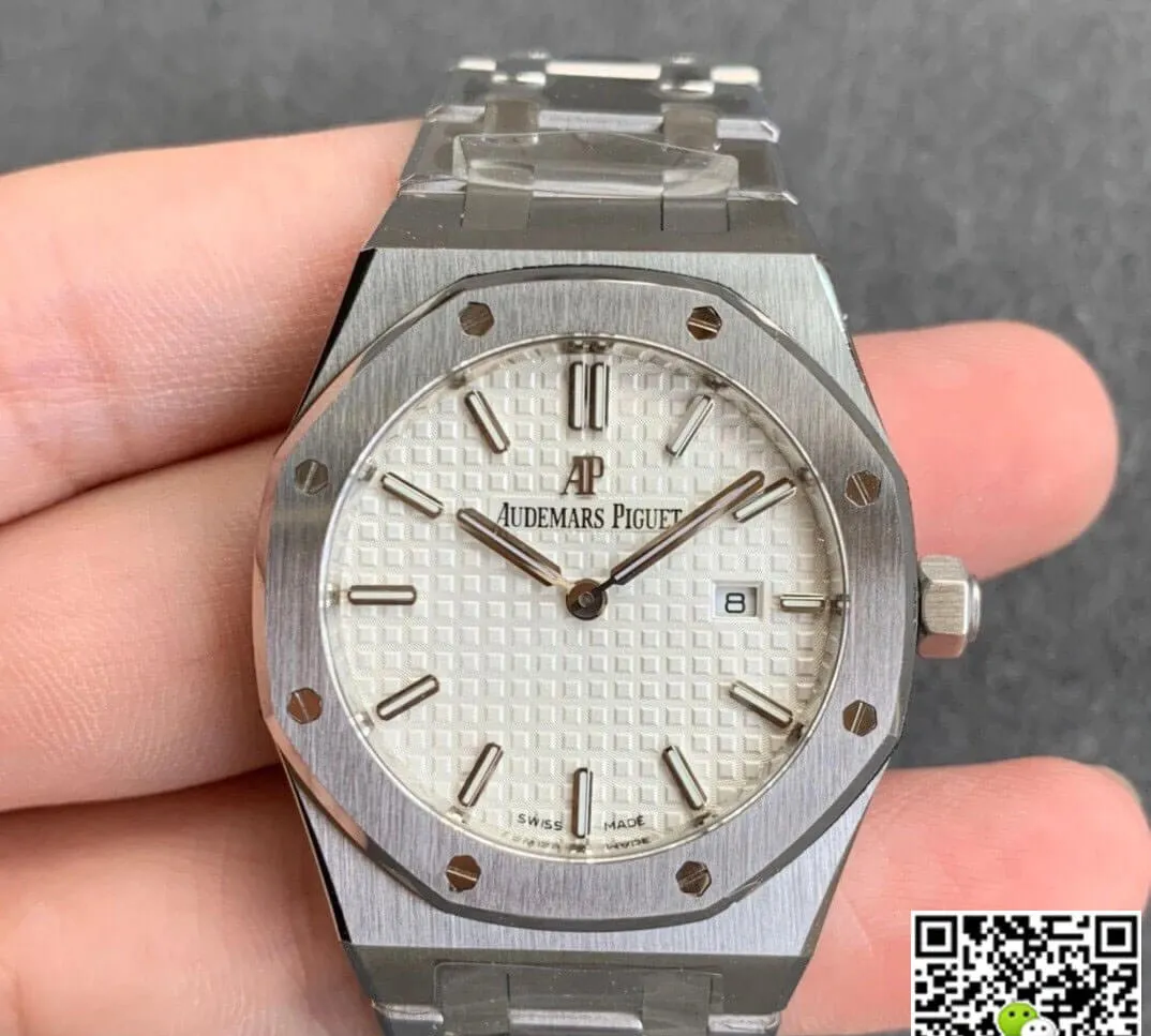 Audemars Piguet Royal Oak 67651ST 33MM JF Factory 1:1 Best Edition Replica Watch Silver Strap