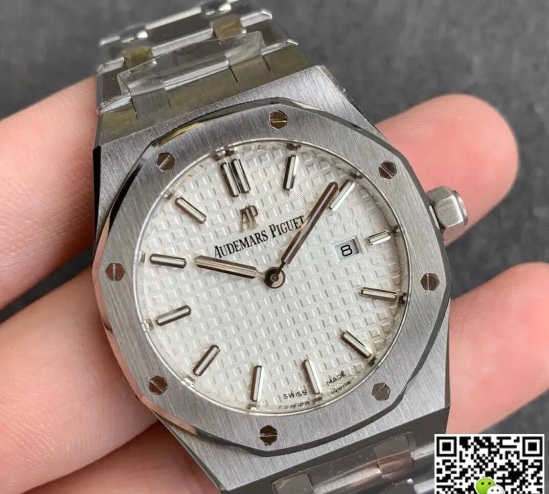 Audemars Piguet Royal Oak 67651ST 33MM JF Factory 1:1 Best Edition Replica Watch Silver Strap