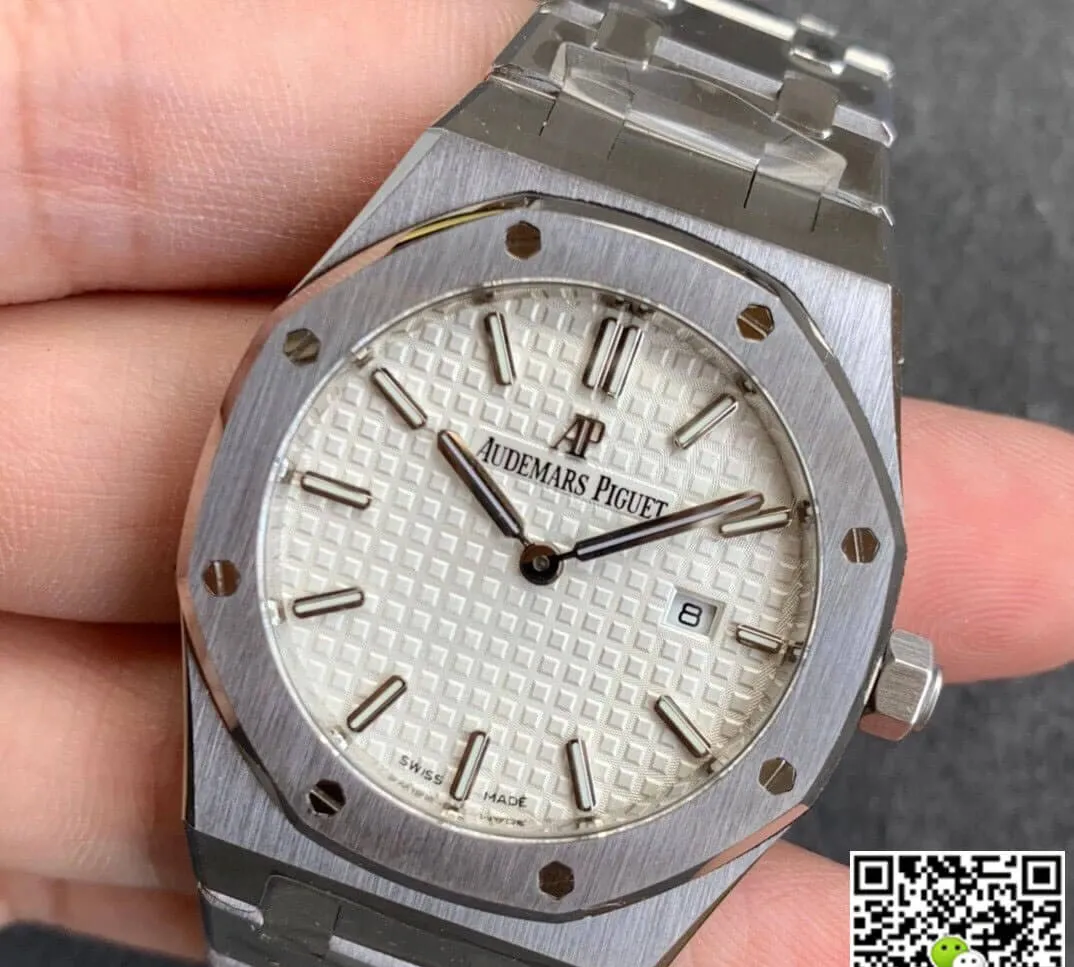 Audemars Piguet Royal Oak 67651ST 33MM JF Factory 1:1 Best Edition Replica Watch Silver Strap