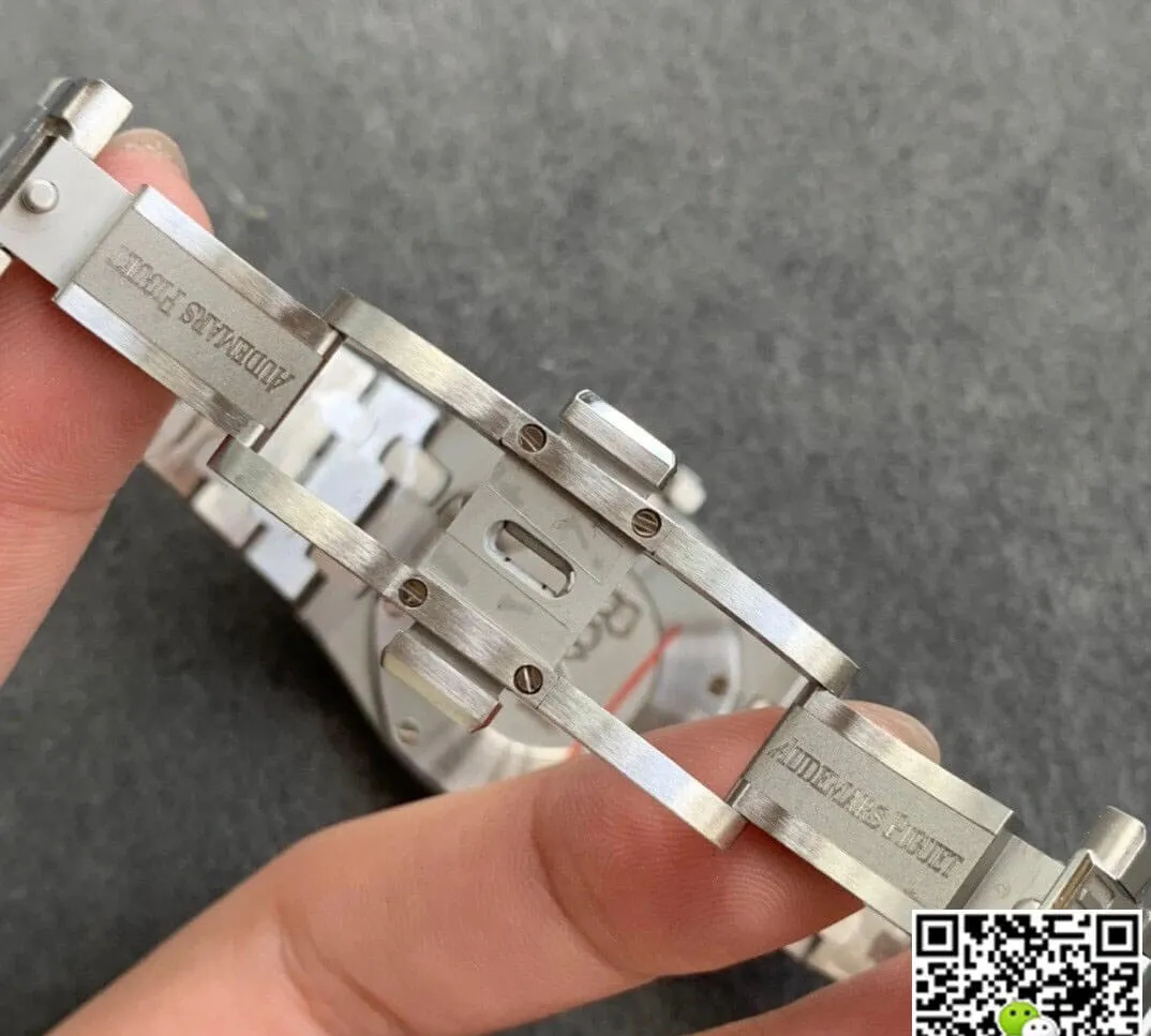 Audemars Piguet Royal Oak 67651ST 33MM JF Factory 1:1 Best Edition Replica Watch Silver Strap
