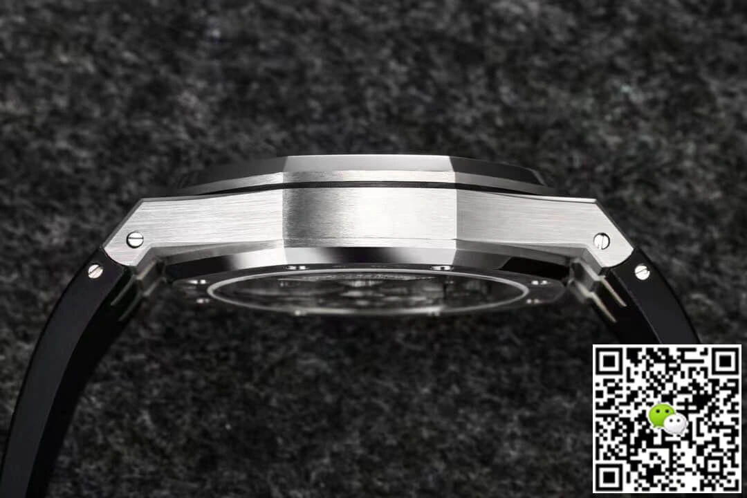 Audemars Piguet Royal Oak Tourbillon R8 Factory 1:1 Best Edition Replica Watch V3 Black Strap