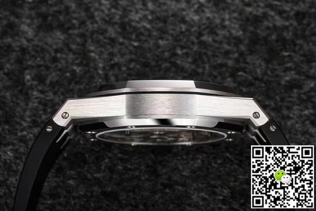 Audemars Piguet Royal Oak Tourbillon R8 Factory 1:1 Best Edition Replica Watch V3 Black Strap