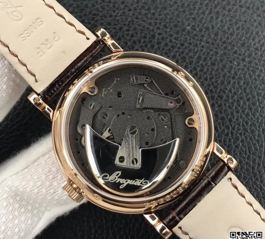 Breguet Tradition 7097BR G1 9WU ZF Factory 1:1 Best Edition Replica Watch Leather Strap