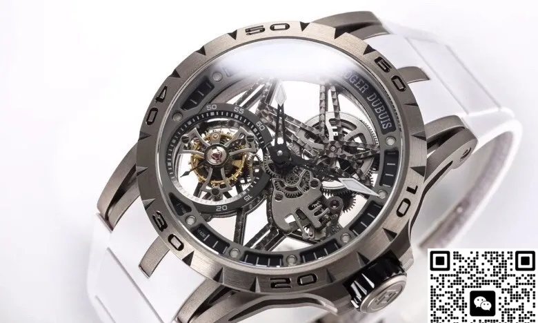 NEW Factory Roger Dubuis Excalibur RDDBEX0479 Tourbillon Titanium Alloy 1:1 Best Edition Replica Watch
