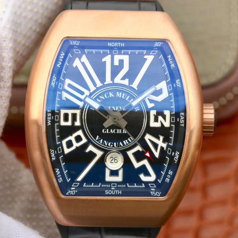 Franck Muller Yachting V 45 CC DT Black Dial 1:1 Best Edition Replica Watch Swiss ETA2824