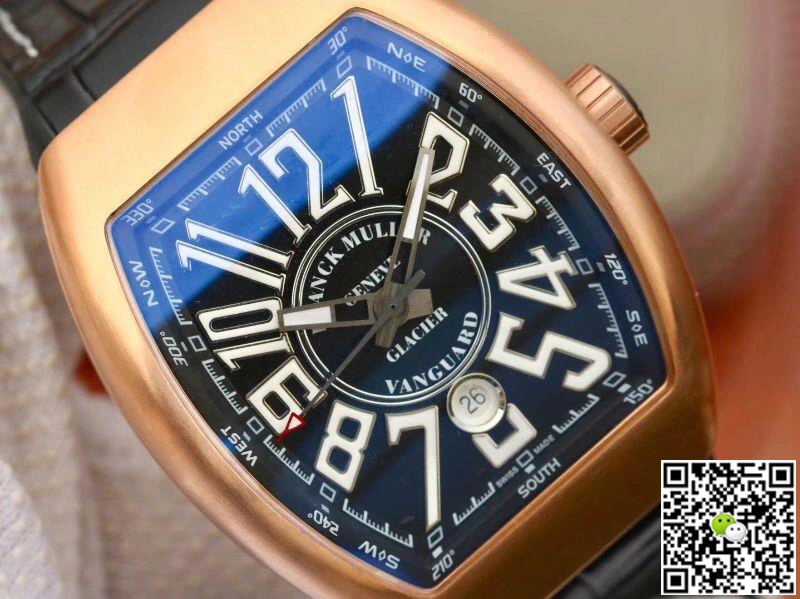 Franck Muller Yachting V 45 CC DT Black Dial 1:1 Best Edition Replica Watch Swiss ETA2824