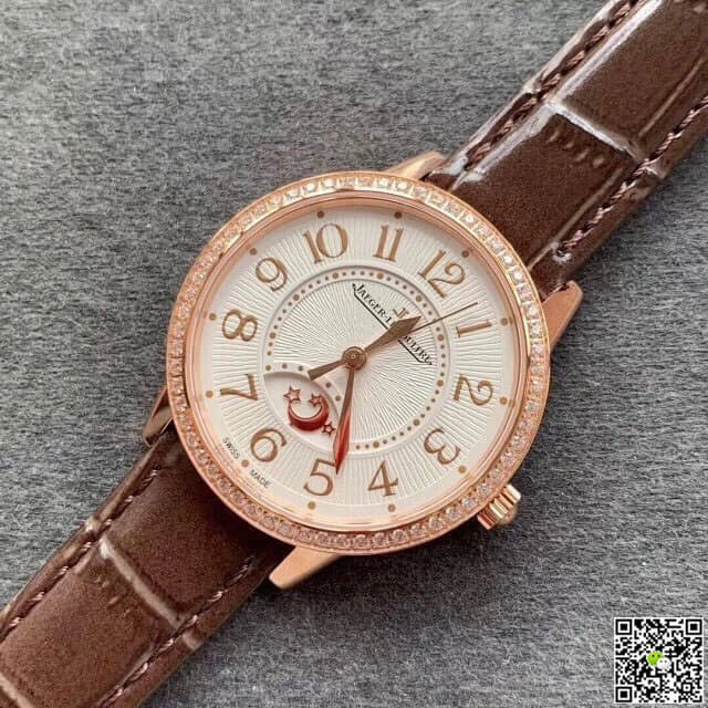 Jaeger LeCoultre Rendez Vous 3442440 ZF Factory 1:1 Best Edition Replica Watch Leather Strap