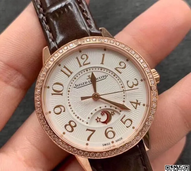 Jaeger LeCoultre Rendez Vous 3442440 ZF Factory 1:1 Best Edition Replica Watch Leather Strap