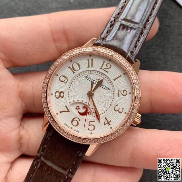 Jaeger LeCoultre Rendez Vous 3442440 ZF Factory 1:1 Best Edition Replica Watch Leather Strap
