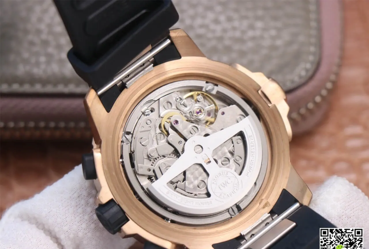IWC Aquatimer Darwin Adventure Tour Special Edition IW379503 V6 Factory 1:1 Best Edition Replica Watch Black Strap