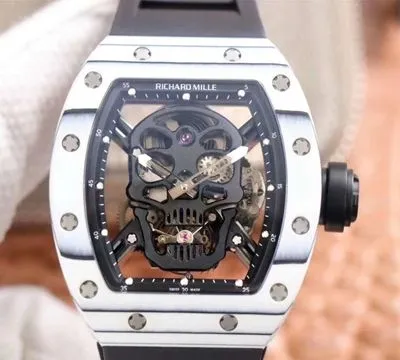 Richard Mille RM052-01 Tourbillon JB Factory 1:1 Best Edition Replica Watch White Ceramic Swiss Tourbillon