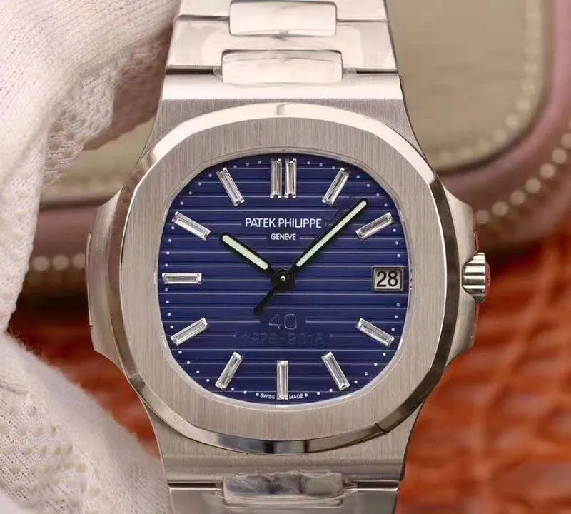Patek Philippe Nautilus 5711 1P 40TH Anniversary PF Factory 1:1 Best Edition Replica Watch Swiss ETA324