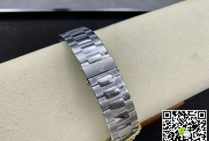 Patek Philippe Nautilus 5980 1A-019 PPF Factory 1:1 Best Edition Replica Watch White Dial Titanium Case
