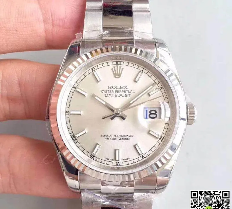 Rolex Datejust II 126334 AR Factory 1:1 Best Edition Replica Watch Swiss ETA3135 Silver Dial