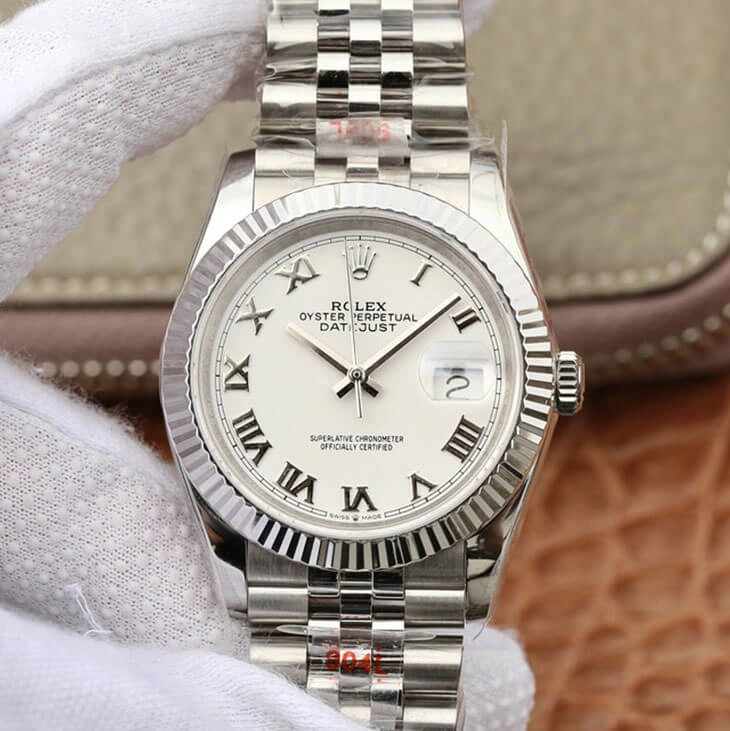 Rolex Datejust M126234-0025 GM Factory 1:1 Best Edition Replica Watch Silver Stainless Steel